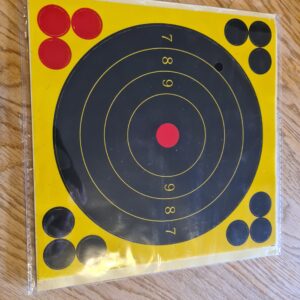 Skotskífur sjálflímandi 8"