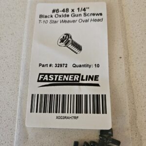 Skrúfur fyrir Tikka T1/T3 rail