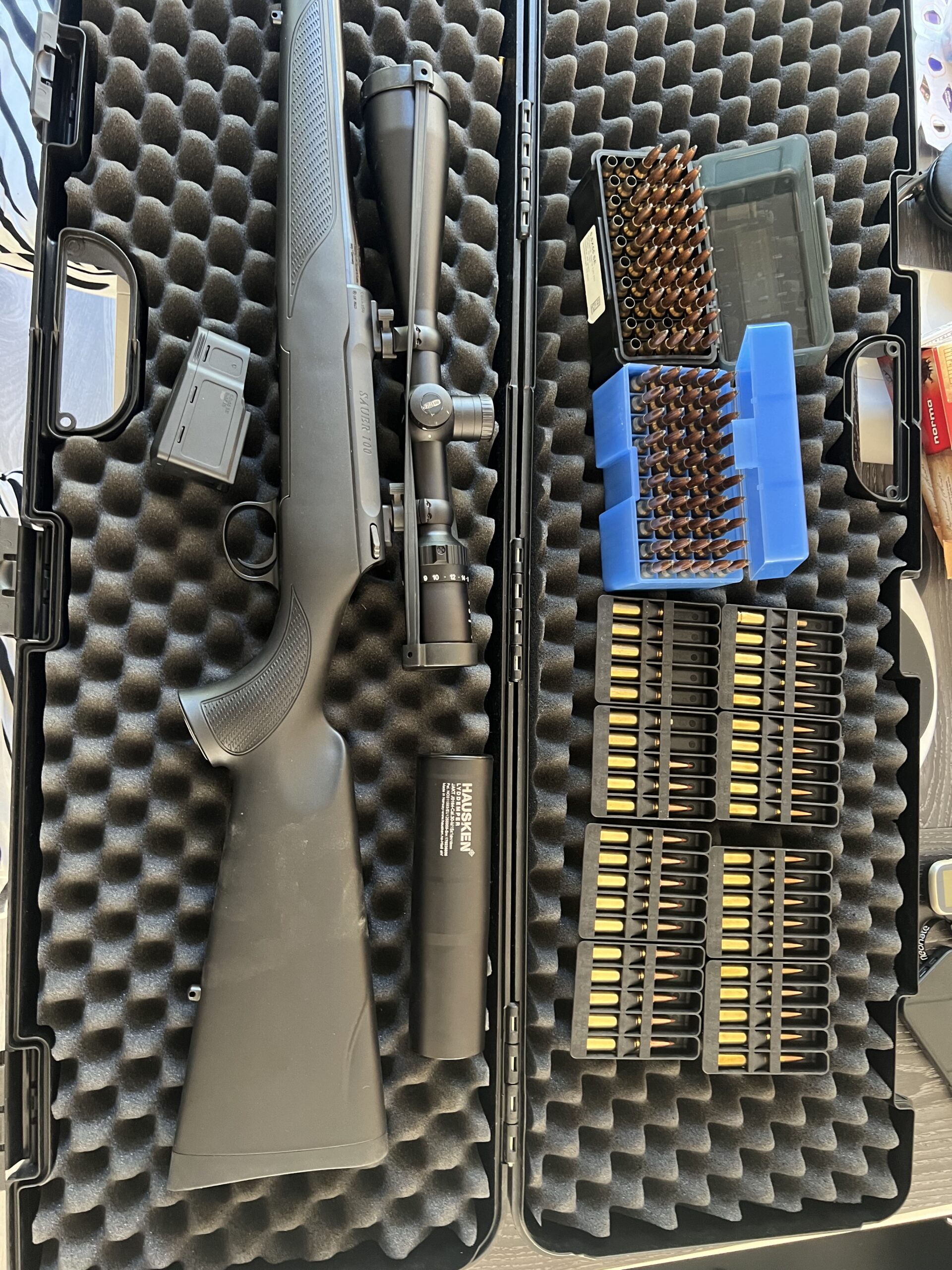 Sauer 100 6.5x55 Swe riffill