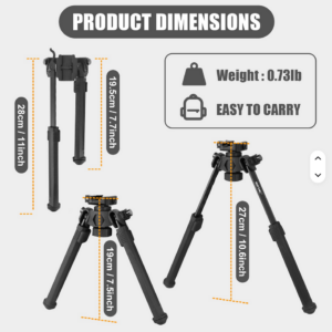 CVLife tvífótur með snúningi