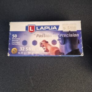Lapua .32 S&W LWC 6.35g / 98gr