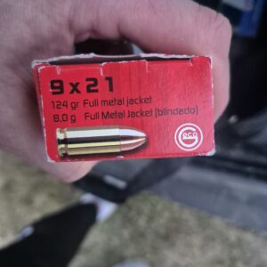 9x21mm Vollmantel FMJ