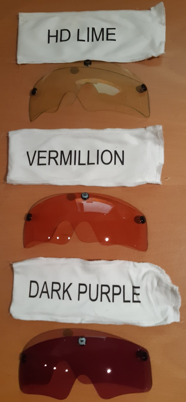 Castellani C-MASK II gleraugu m. 3 litum, tösku og inserti fyrir gler m. styrk - Image 3