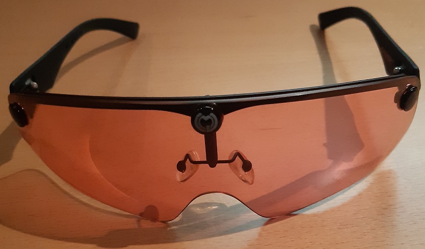 Castellani C-MASK II gleraugu m. 3 litum, tösku og inserti fyrir gler m. styrk - Image 2