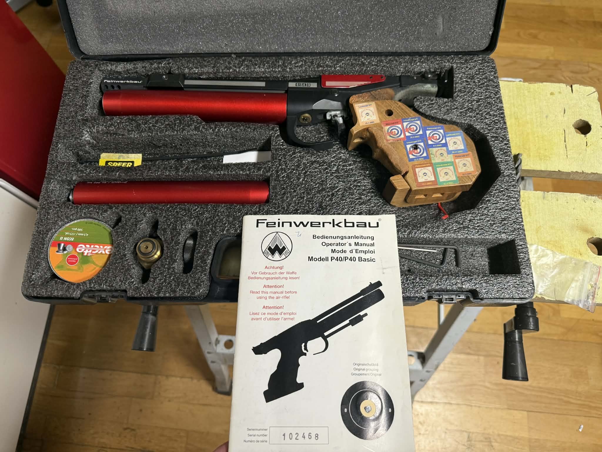 Feinwerkbau P34 .177 loftskammbyssa - Image 3