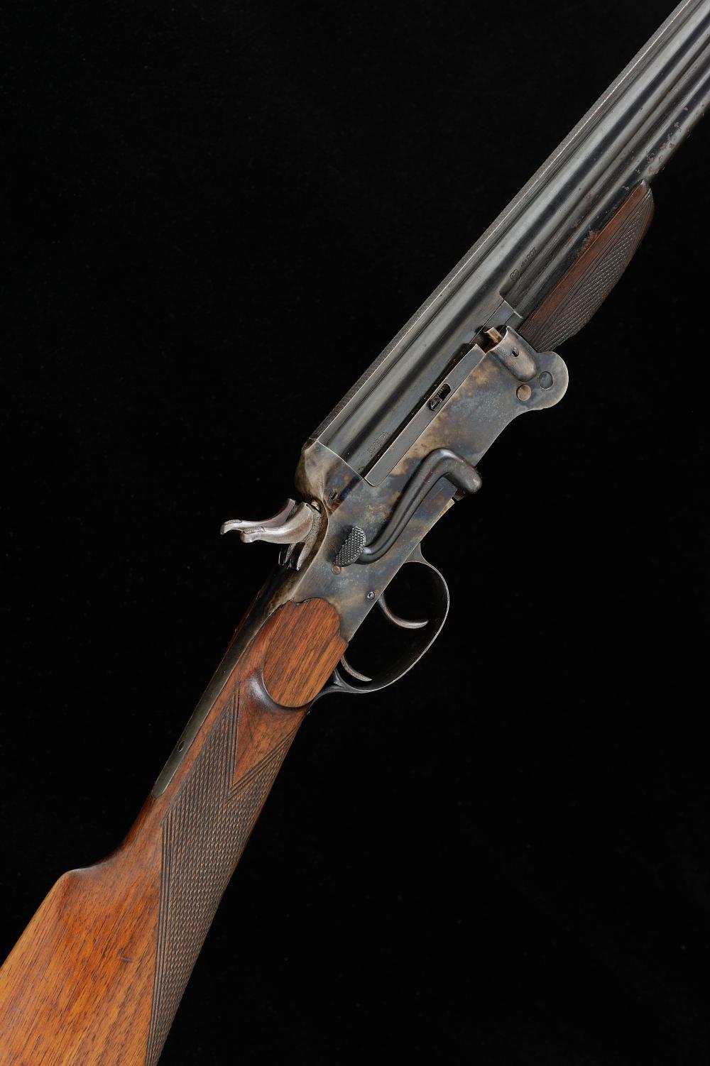 Steampunk 410 OU SideLever Hammer shotgun