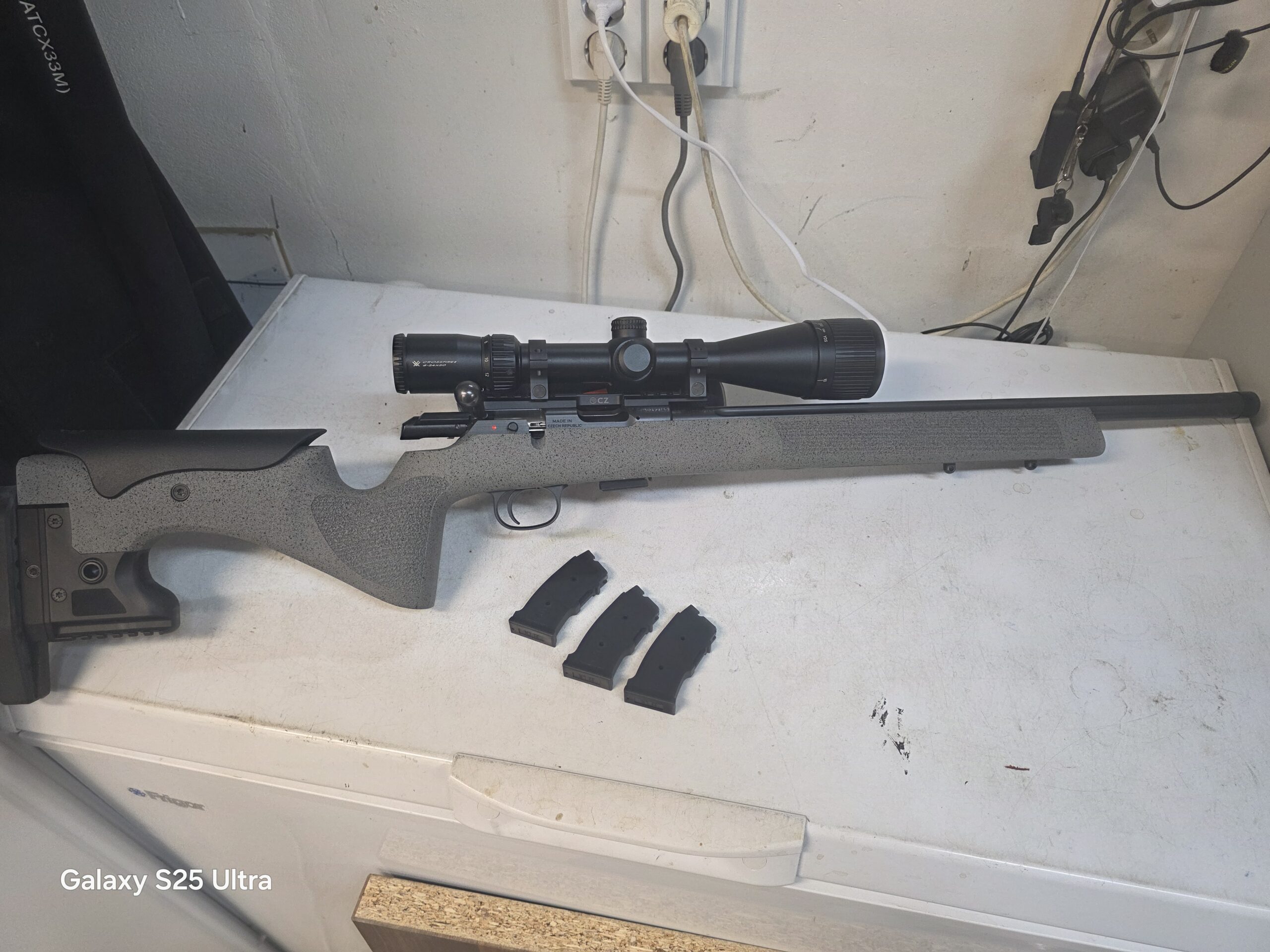 CZ 457 Long Range Precision .22LR riffill