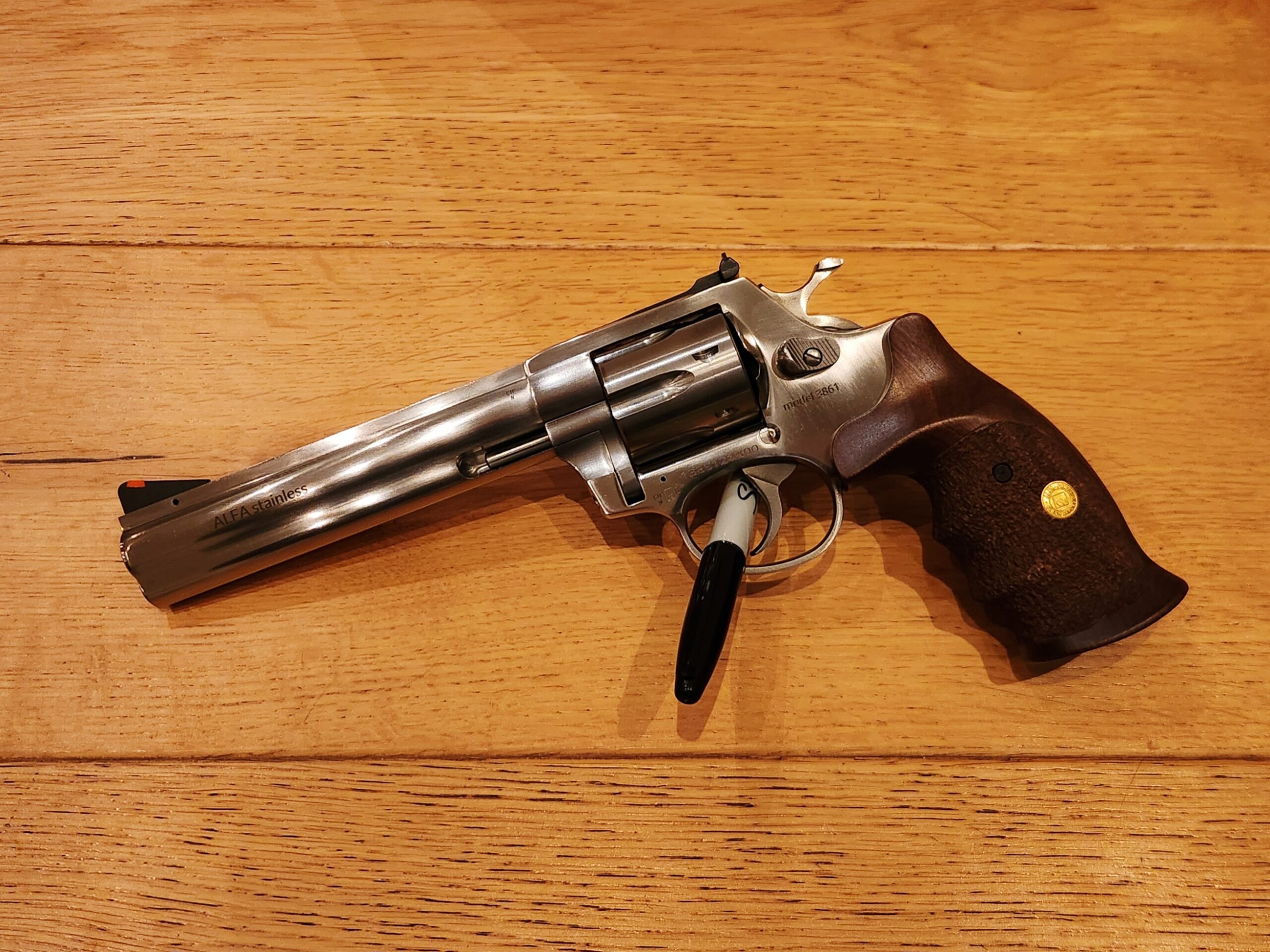 Alfa-proj 3861 .38 Special skammbyssa