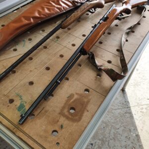 Stevens model 87 .22lr hálfsjálfvirkur riffill