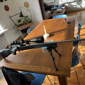 Weatherby Vangard 243 win riffill