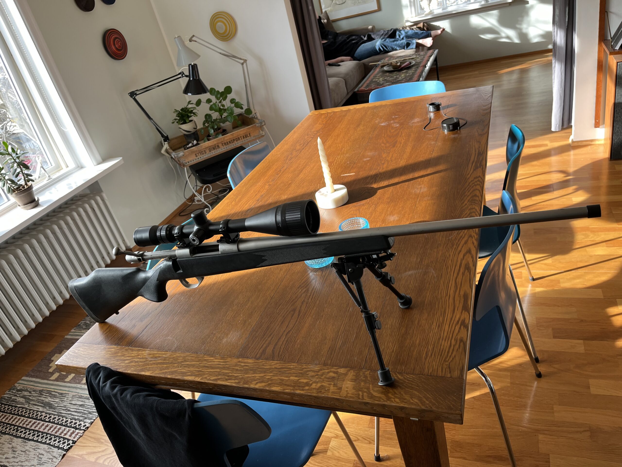 Weatherby Vangard 243 win riffill