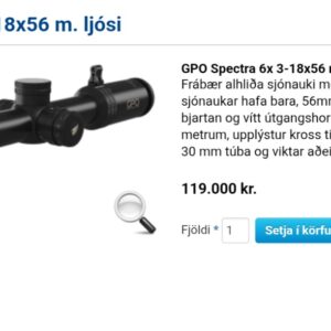 GPO Spectra 6x 3-18x56