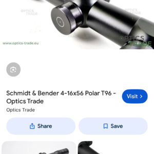 Óska eftir schmidt and bender polar