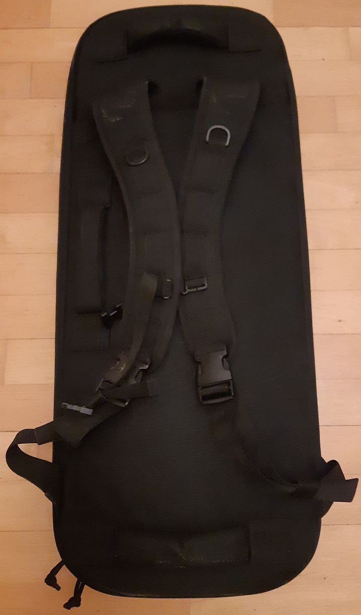 Bakpoki/taska fyrir byssur - Savior Specialist Covert Single Rifle Case 34" svört - Image 2