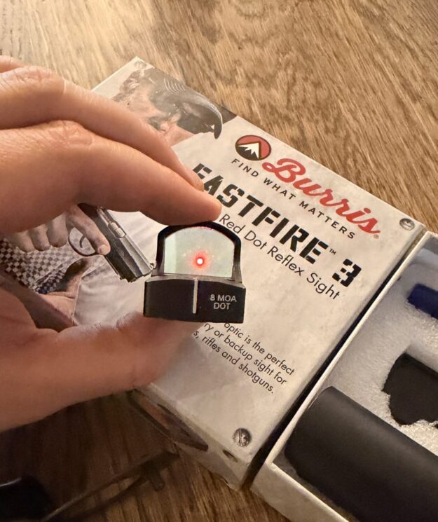 Burris FastFire 3 8 MOA + SpeedBead festing
