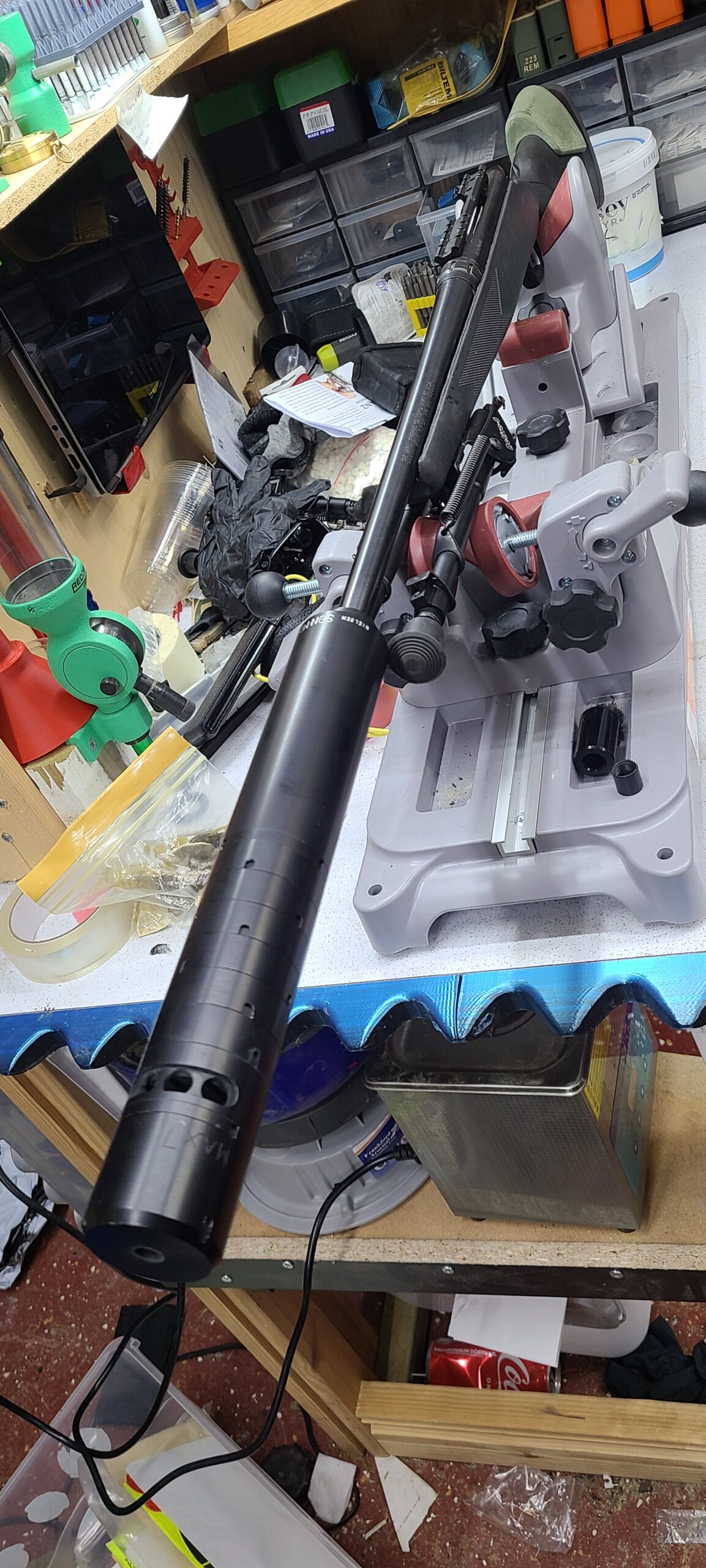 Marlin xl7 270 win með sonic 45 deyfi